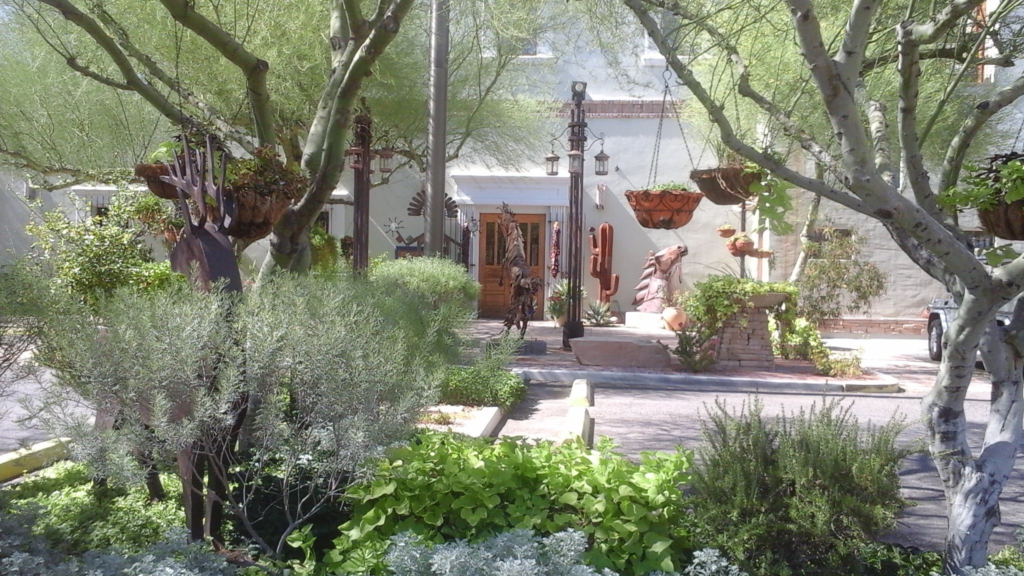 Bischoff's on the Park Phase 2 — south view of historic gallery, Scottsdale