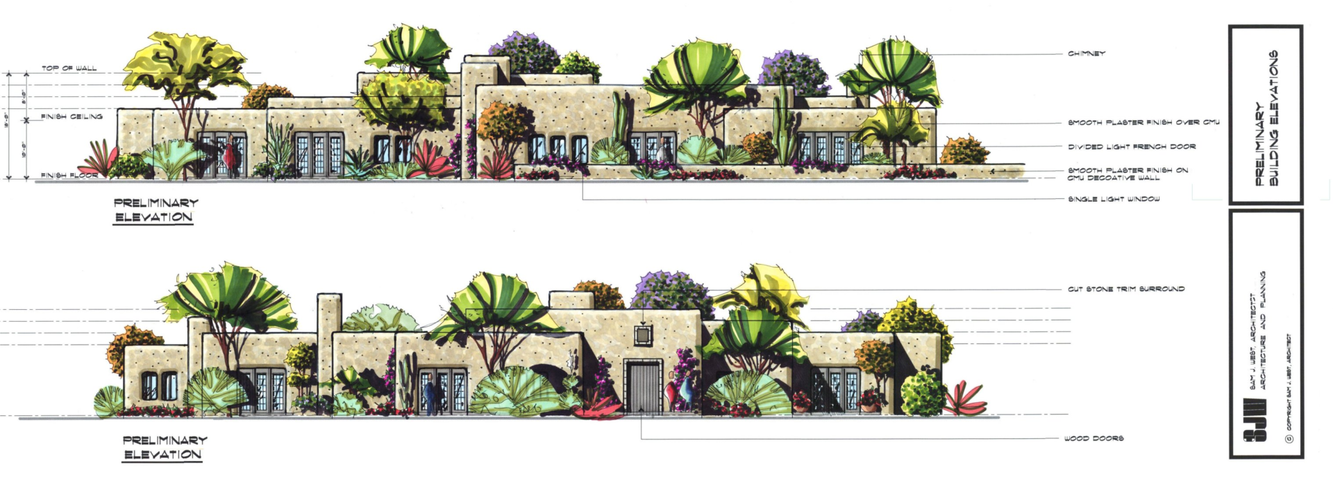 Santa-Fe Preliminary Elevations